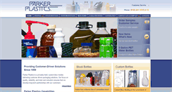 Desktop Screenshot of parker-plastics.com
